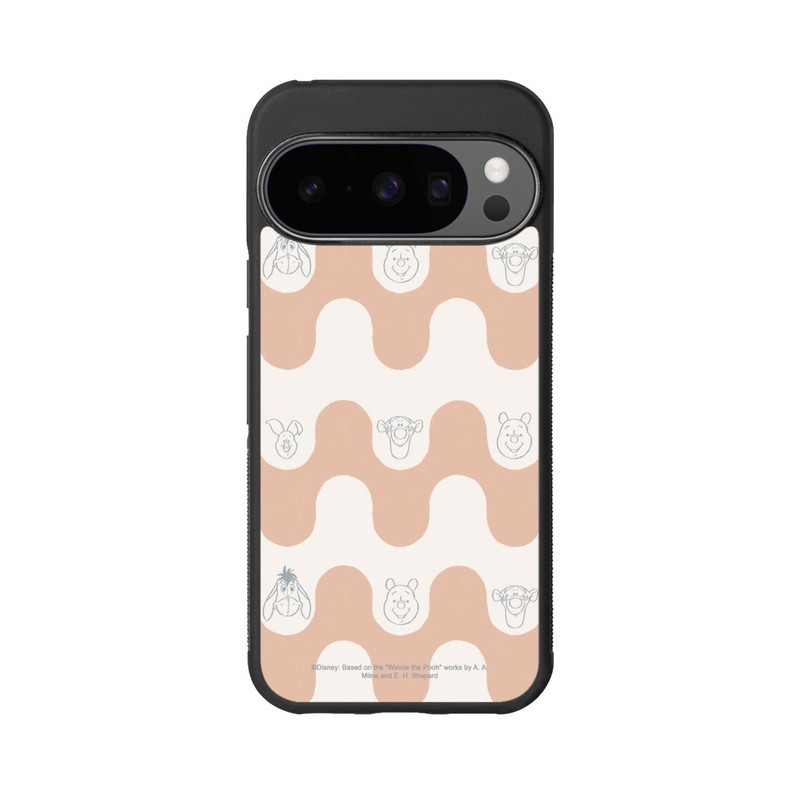 Pixel 10 Pro Base Case Winnie Puuh und Freunde Wellenmuster