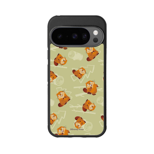 Google Pixel 10 Pro Base Case Hoppers Muster Grün