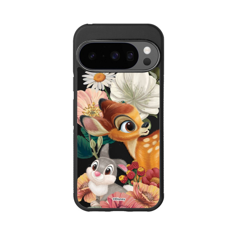 Pixel 10 Pro Base Case Bambi und Klopfer Blumen Transparent
