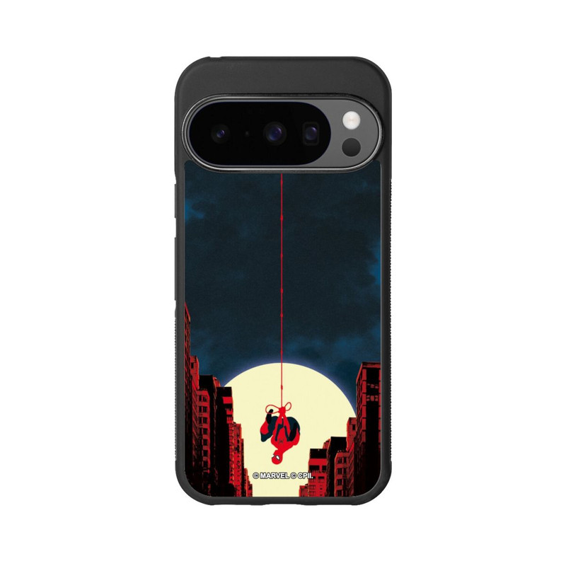 Pixel 10 Pro Base Case Spider-Man Marvel between Skyscrapers