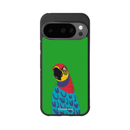 Google Pixel 10 Pro Base Case Drei Fragezeichen und der Super-Papagei