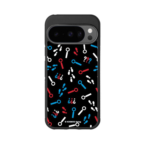 Google Pixel 10 Pro Base Case Drei Fragezeichen Detektiv Muster