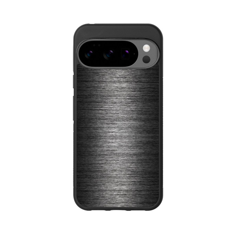 Pixel 10 Pro XL Base Case Metal Look - Anthrazit