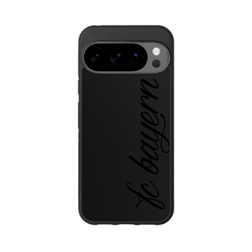 Google Pixel 10 Pro XL Base Case Schwarzes FCB Girlmotiv - ohne Hintergrund