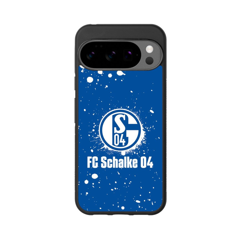 Pixel 10 Pro XL Base Case Schalke 04 - Spraylogo