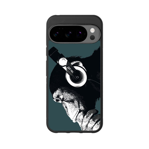 Google Pixel 10 Pro XL Base Case Denkender Affe Blau