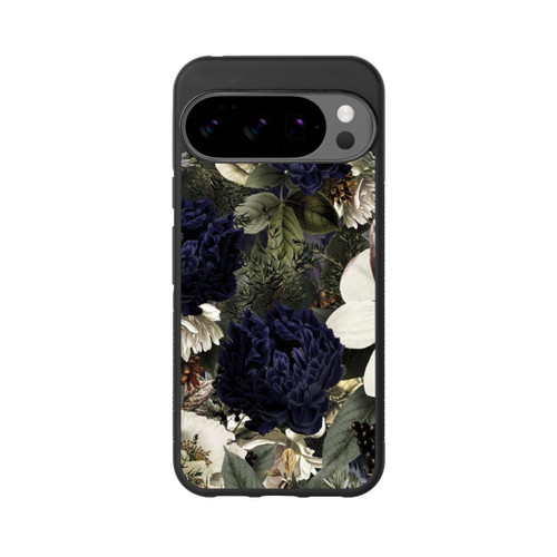 Google Pixel 10 Pro XL Base Case Dunkle Mitternachts Barock Vintage Blumen