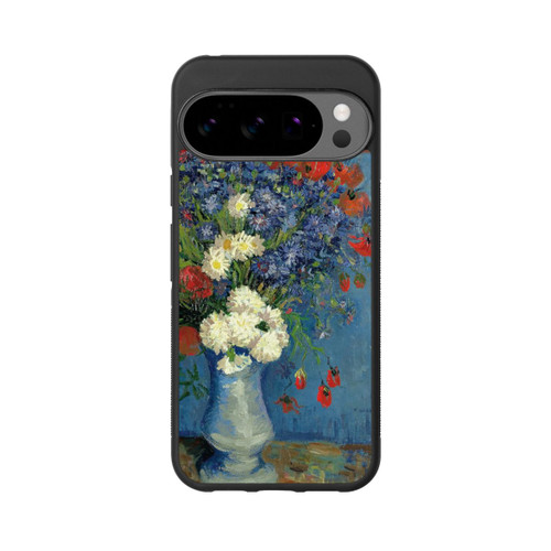 Google Pixel 10 Pro XL Base Case Stillleben Vase mit Kornblumen und Mohnblumen von Vincent Van Gogh