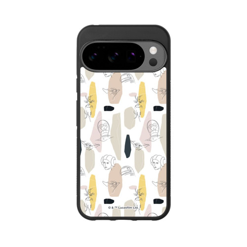 Google Pixel 10 Pro XL Base Case Helle Seite Line Art