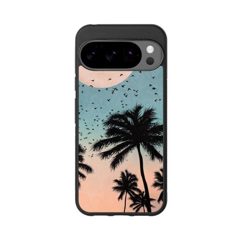 Google Pixel 10 Pro XL Base Case Sonnenaufgang Palmen