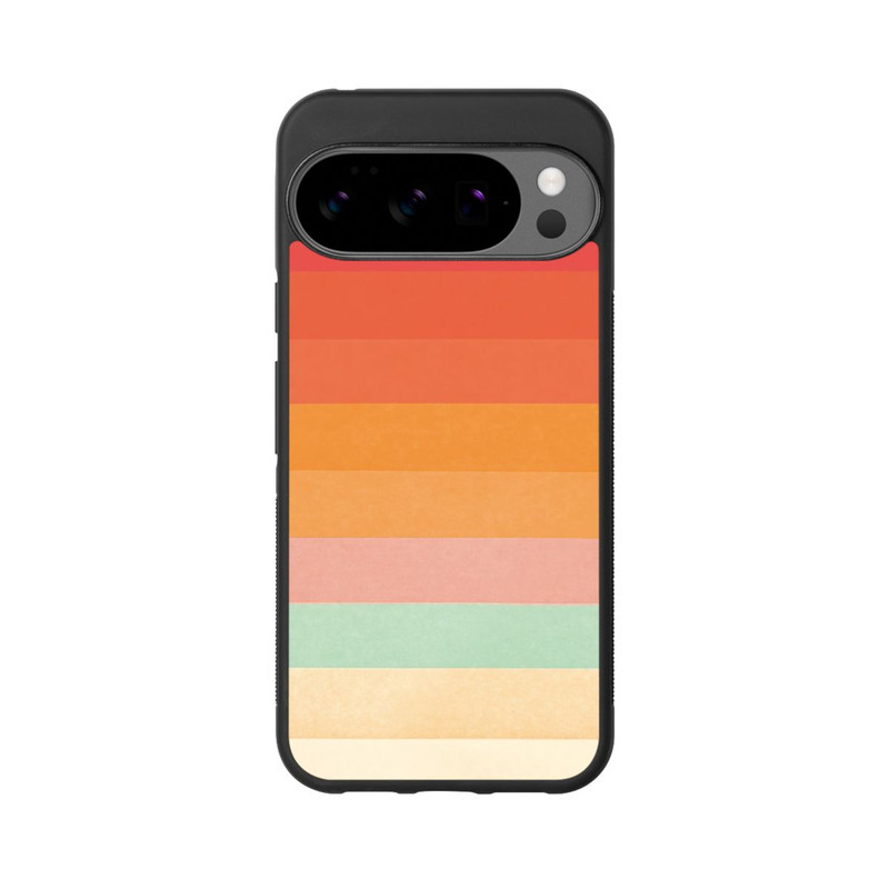 Pixel 10 Pro XL Base Case Regenbogen Chevrons II