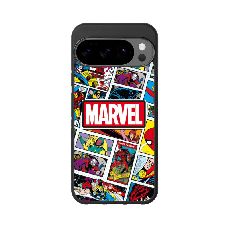 Pixel 10 Pro XL Base Case Marvel Comic Pattern