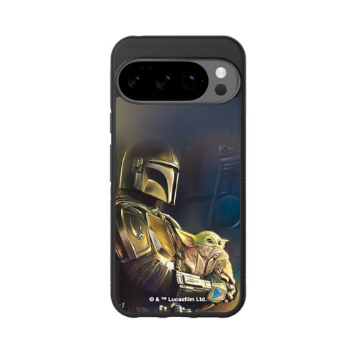 Google Pixel 10 Pro XL Base Case Mandalorianer und Grogu im Schiff