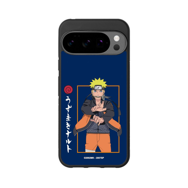 Pixel 10 Pro XL Base Case Naruto Kampfposition Blau