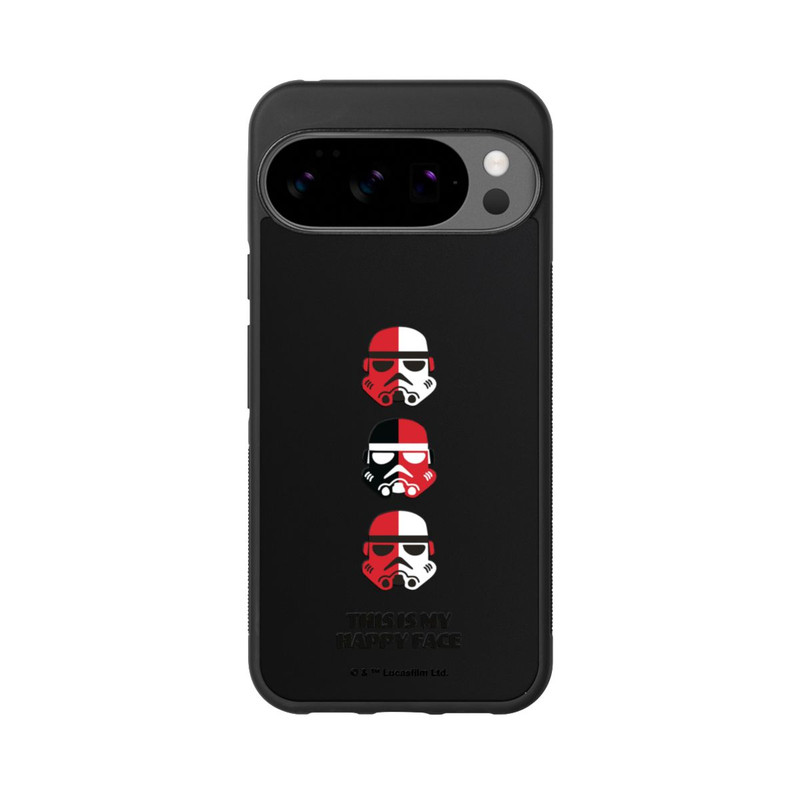 Pixel 10 Pro XL Base Case Storm Trooper Happy Face