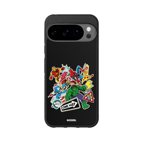 Google Pixel 10 Pro XL Base Case Capitan American Shield Transparent