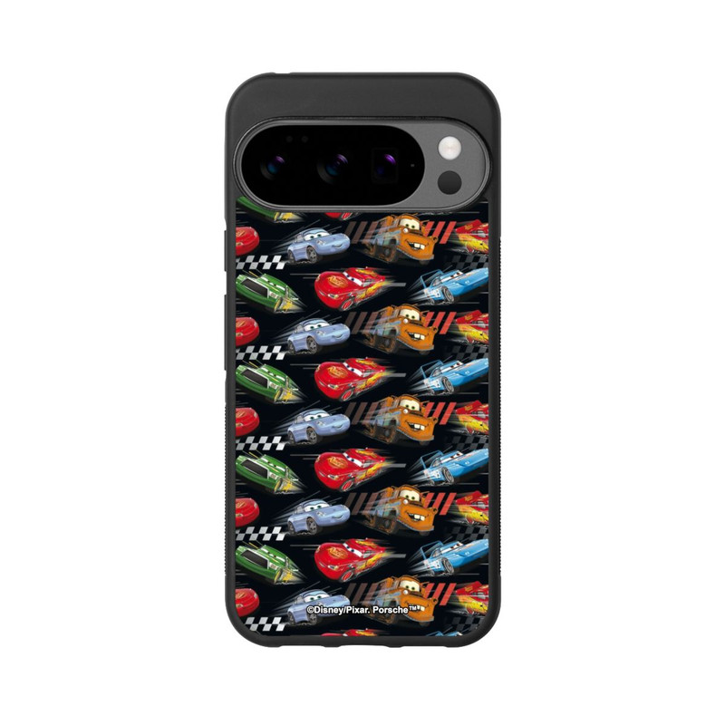 Pixel 10 Pro XL Base Case Cars Pattern