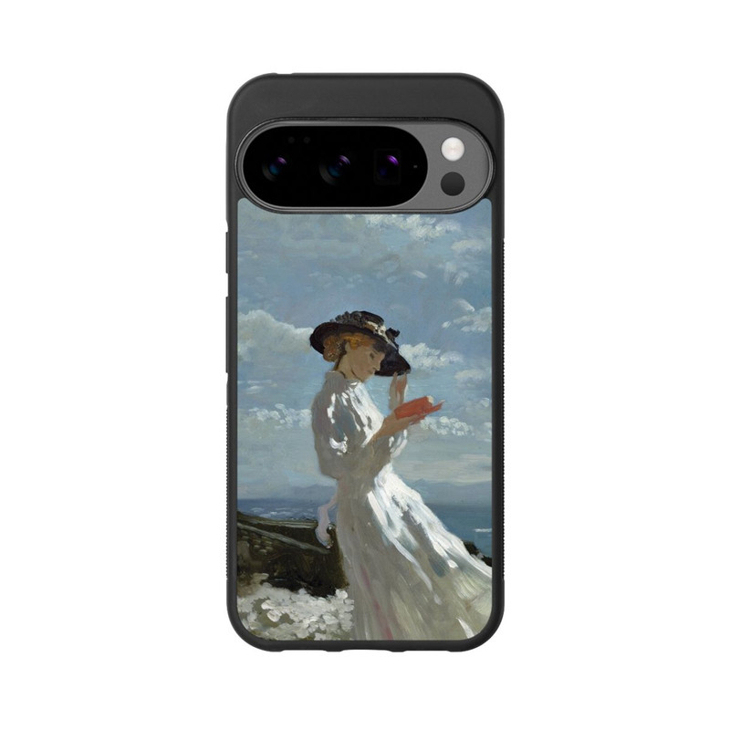 Pixel 10 Pro XL Base Case Grace Reading at Howth Bay