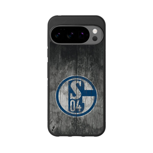 Google Pixel 10 Pro XL Base Case Schalke 04 Holz Look