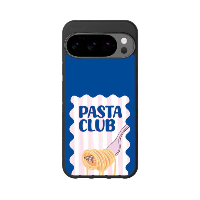 Pixel 10 Pro XL Base Case Pasta Club in Blue and Pink