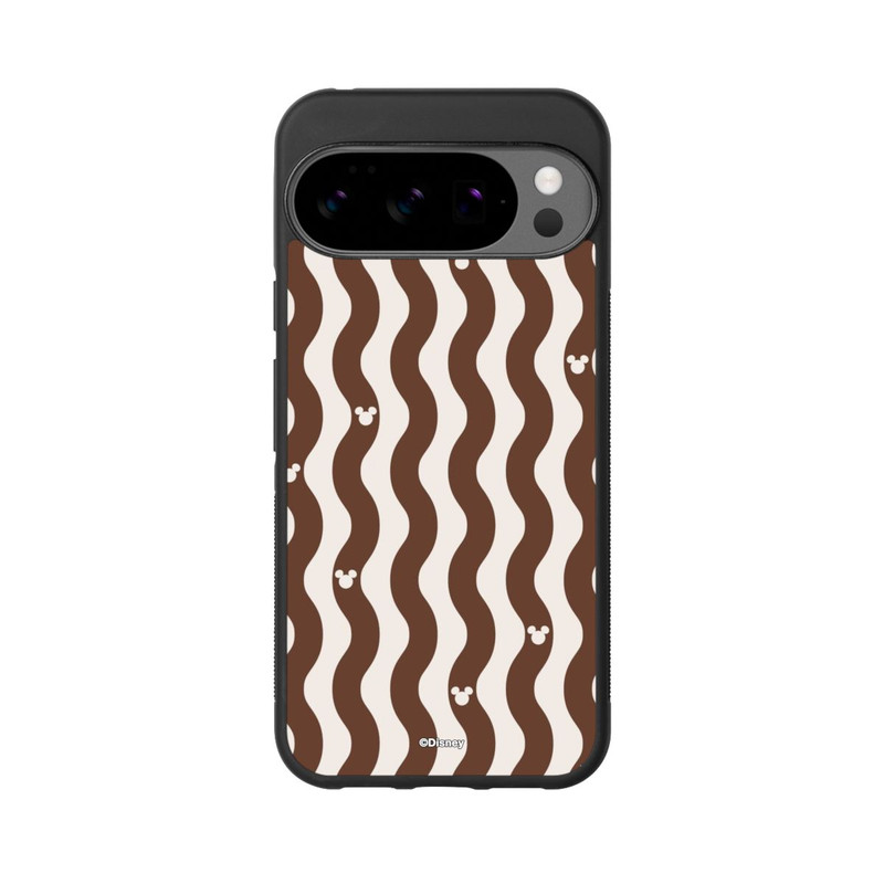 Pixel 10 Pro XL Base Case Micky Muster Braune Wellen