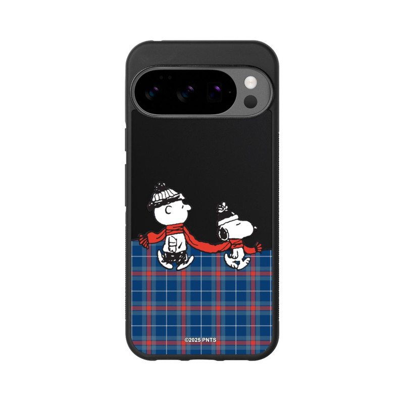 Pixel 10 Pro XL Base Case Peanuts Weihnachtspulli Transparent
