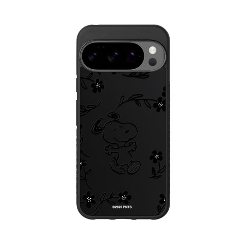 Google Pixel 10 Pro XL Base Case Snoopy und Flowers Transparent