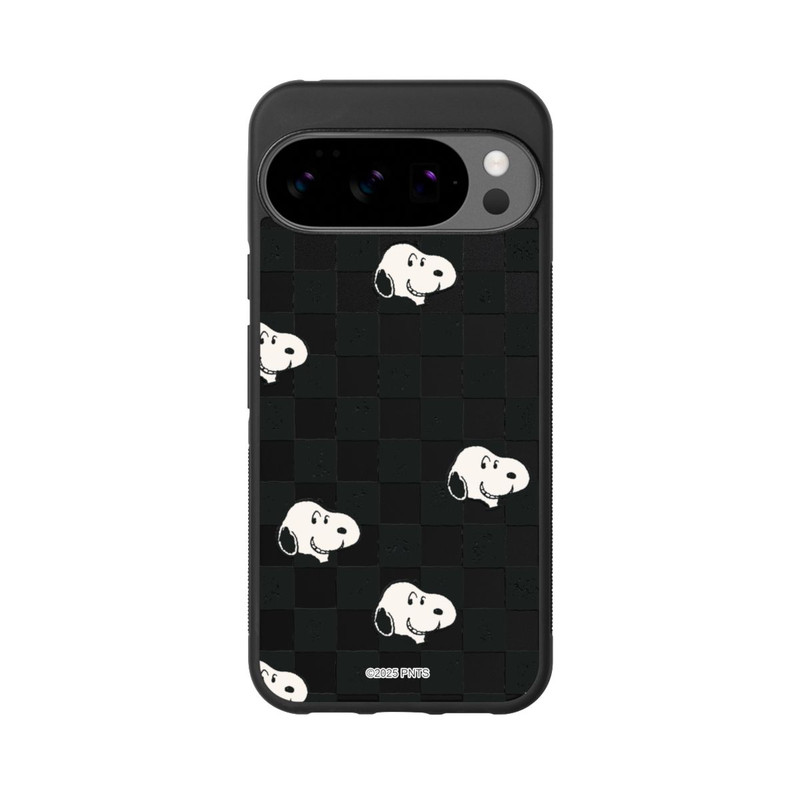 Pixel 10 Pro XL Base Case Snoopy Checked Pattern