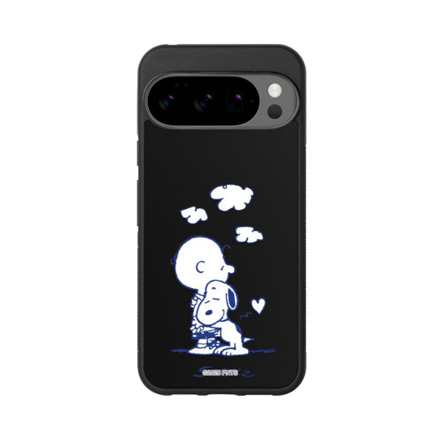 Google Pixel 10 Pro XL Base Case Peanuts Charlie Brown Snoopy Hug Transparent