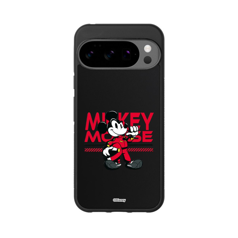 Pixel 10 Pro XL Base Case Micky Maus Rennfahrer Transparent