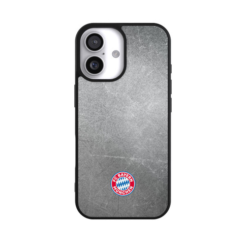  Base Case Klassisches FCB Logo Klein - Bunt auf Metalllook