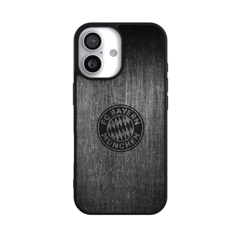 iPhone 17 Base Case Metalllook FCB Logo einfarbig