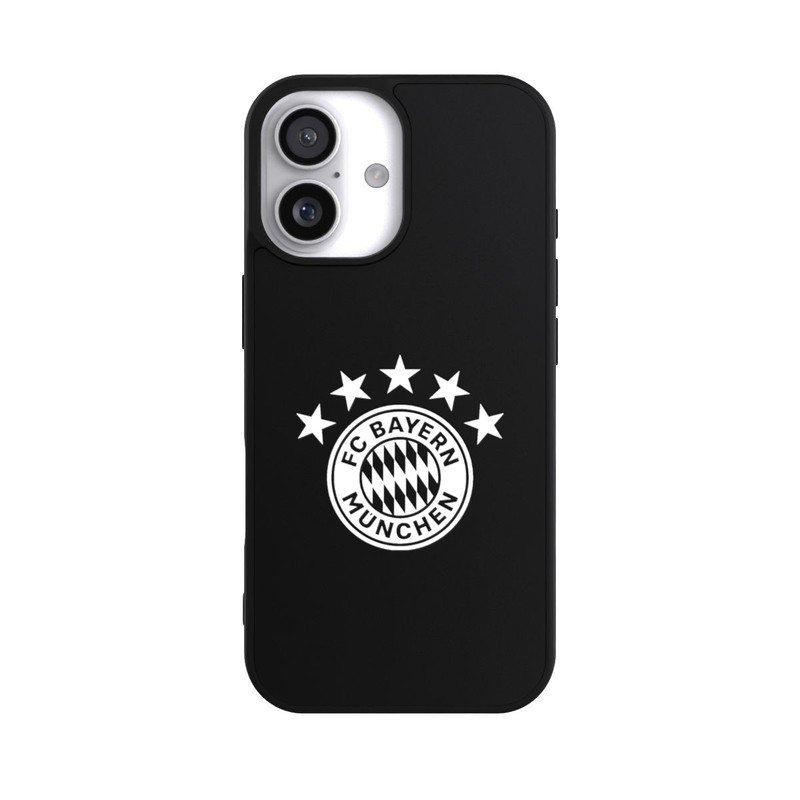 iPhone 17 Base Case FCB Logo einfarbig mit Sternen - ohne Hintergrund