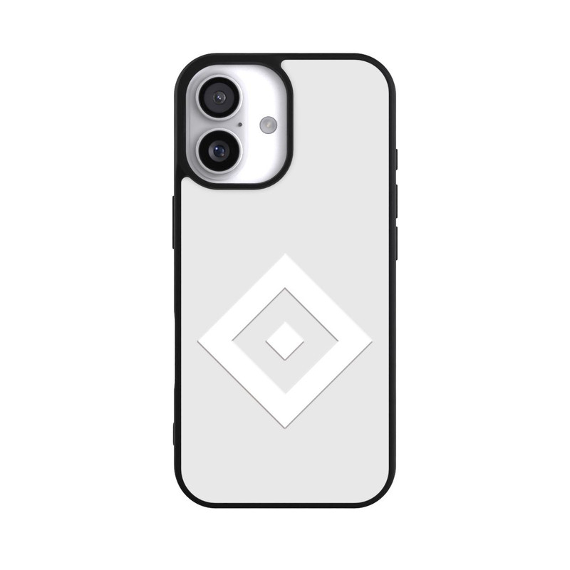 iPhone 17 Base Case Rauten Logo auf HSV Grau