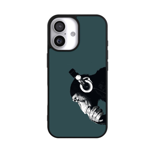  Base Case Denkender Affe Blau