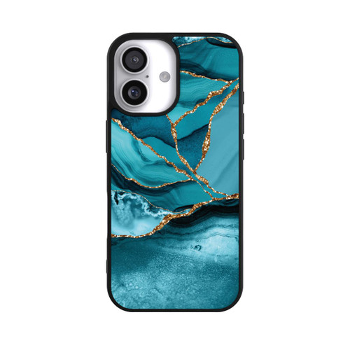  Base Case Eisblaue Marmor Landschaft