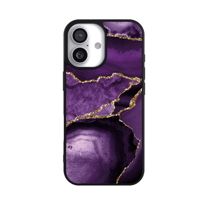iPhone 17 Base Case Lila Marmor Landschaft