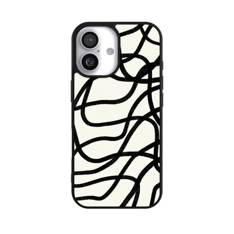 iPhone 17 Base Case Schwarze Linien