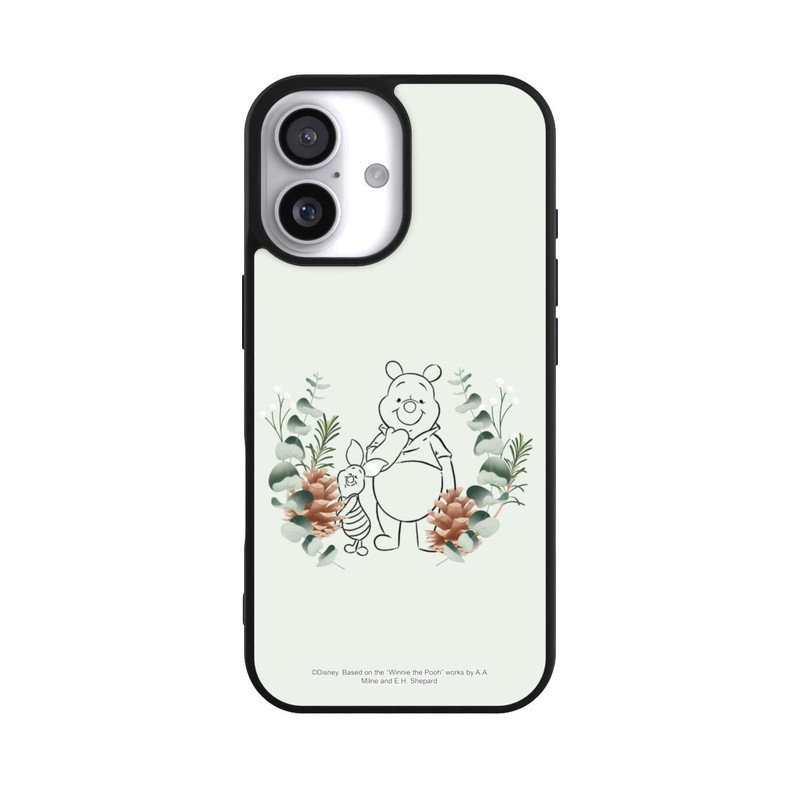 iPhone 17 Base Case Grüne Liebe Puuh und Ferkel