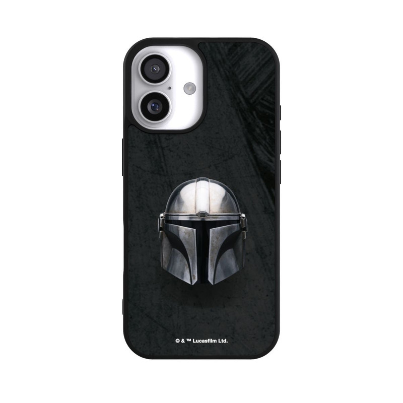 iPhone 17 Base Case Schwarzer Mandalorianer Helm