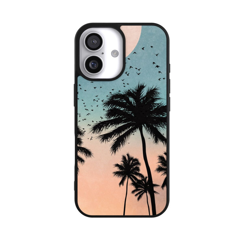 iPhone 17 Base Case Sonnenaufgang Palmen
