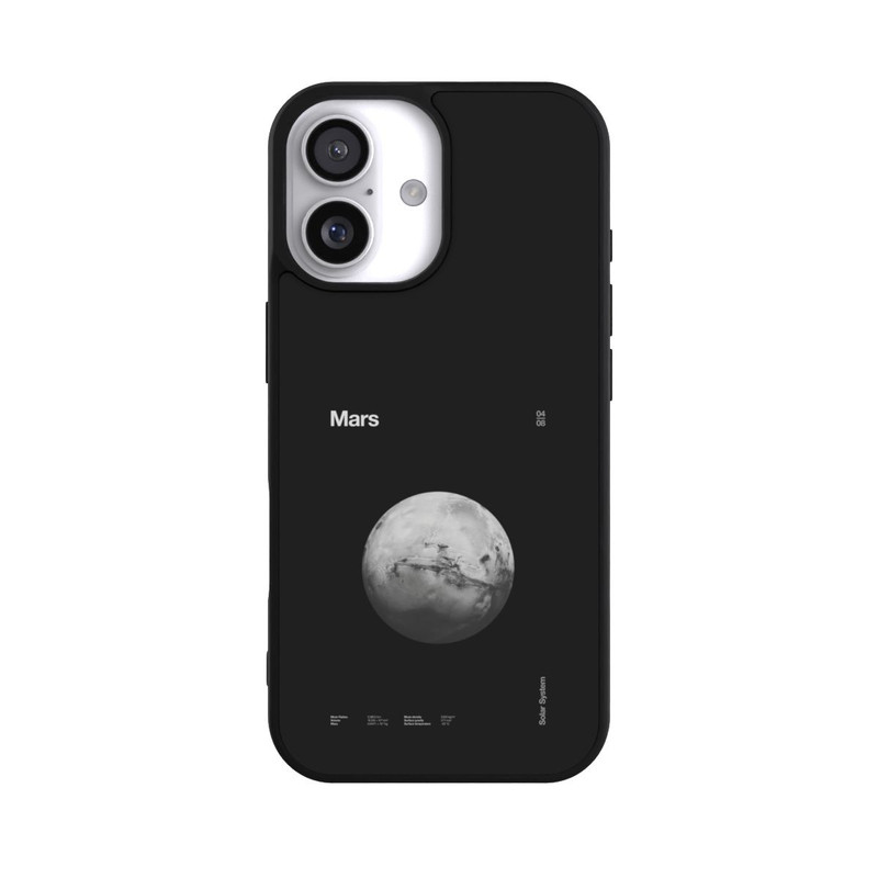 iPhone 17 Base Case Solar System Mars