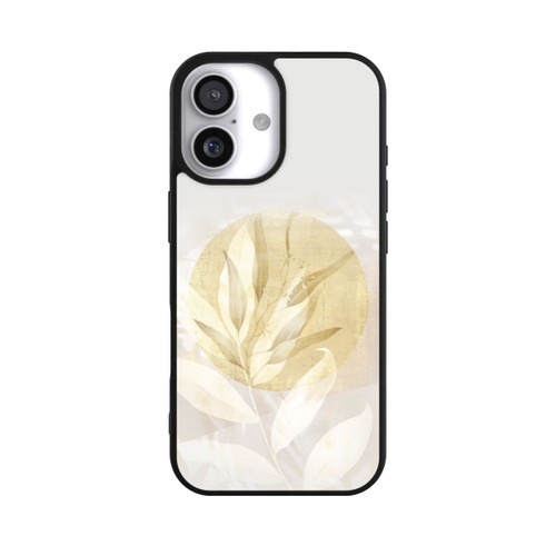  Base Case Boho Gold Blumen Kunst