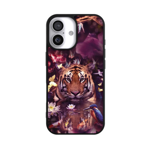  Base Case Tiger Blumenrahmen