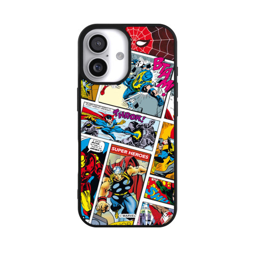  Base Case Marvel Retro Comic Blue