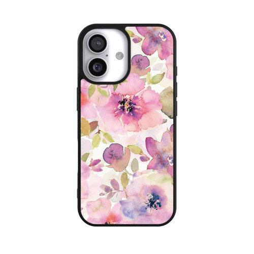  Base Case Tapete mit rosa Blumen