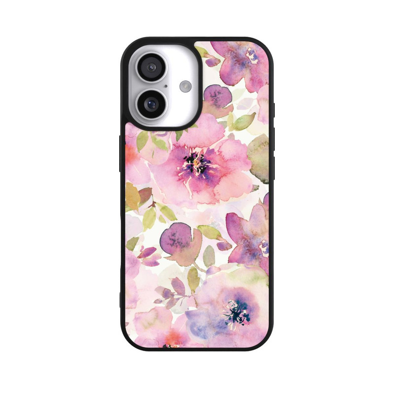 iPhone 17 Base Case Tapete mit rosa Blumen