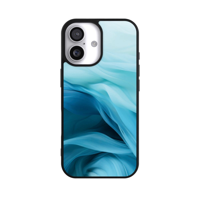 iPhone 17 Base Case Smooth Blue Texture