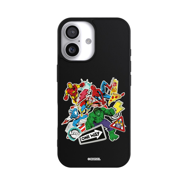iPhone 17 Base Case Capitan American Shield Transparent