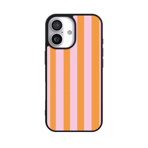  Base Case Orange Rosa Streifen